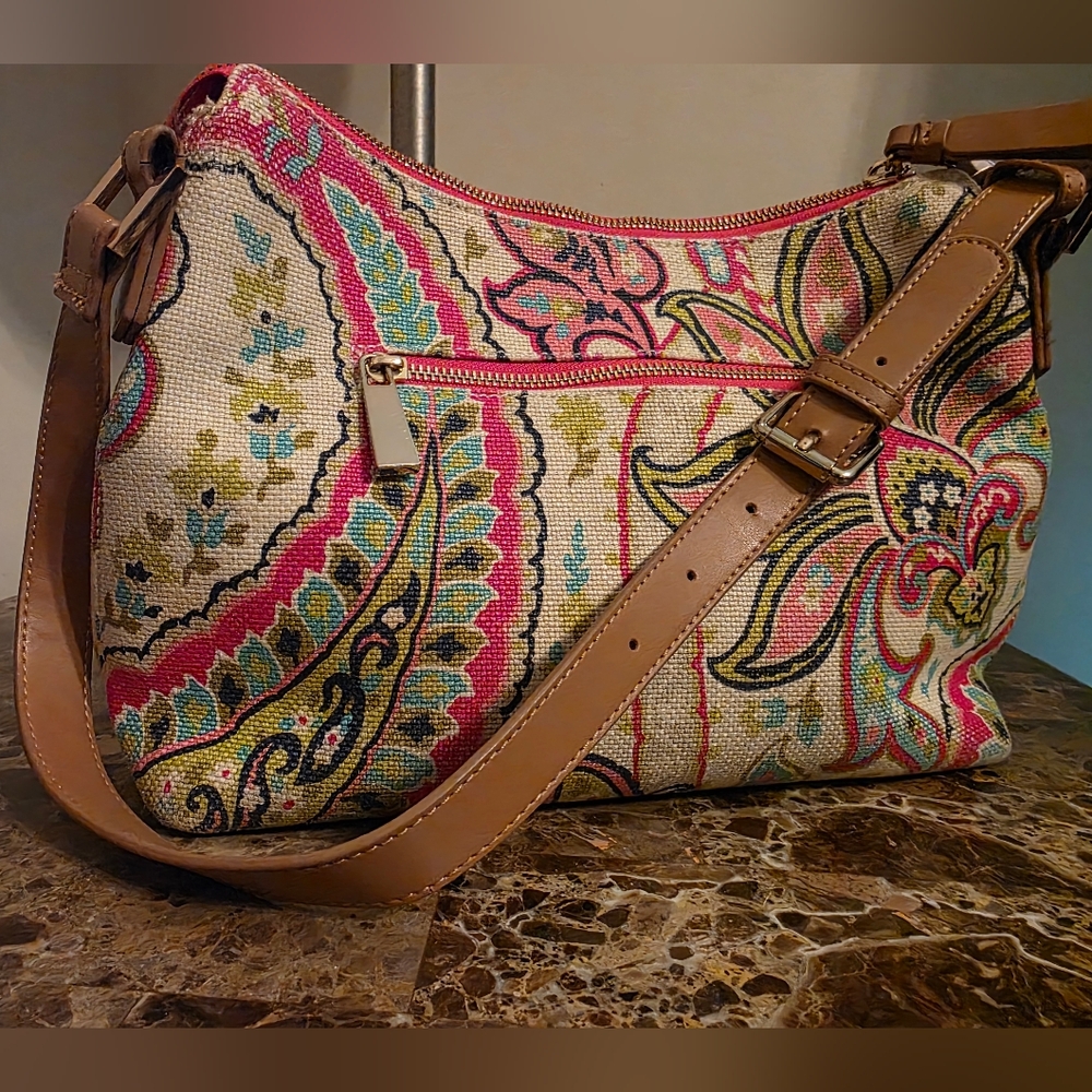 Spartina 449 Salt Meadow Dixie Hobo / Shoulder Bag - Picture 3 of 16